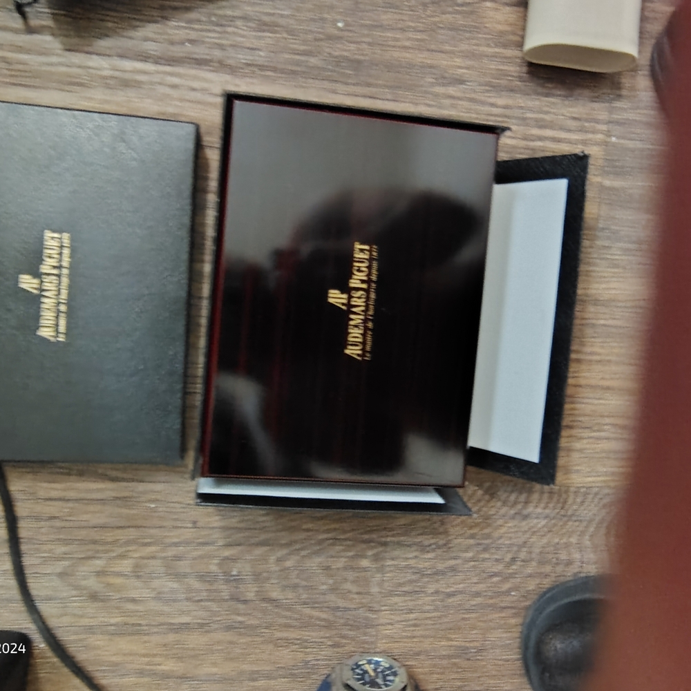 On Sale Audemars Piguet Cherry Wood Glossy Finish Box